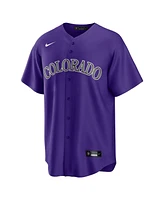 Nike Men's Nolan Jones Purple Colorado Rockies Alternate Replica Jersey