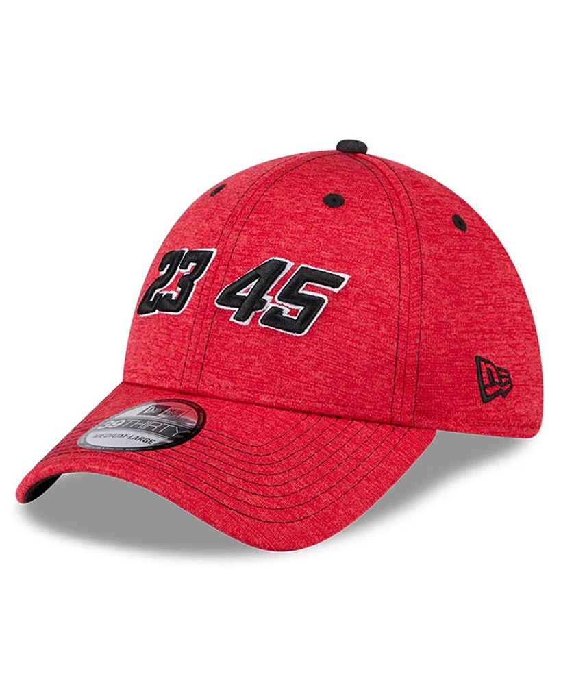 New Era Men's Scarlet 23XI Racing 39THIRTY Flex Hat