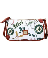 Dooney & Bourke Women's Oakland Athletics Gameday Lexi Crossbody with Small Coin Case