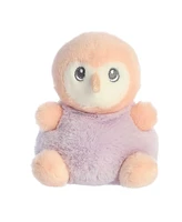 ebba Mini Baby Owl Lil Biscuits Gentle Baby Plush Toy Pink 5"