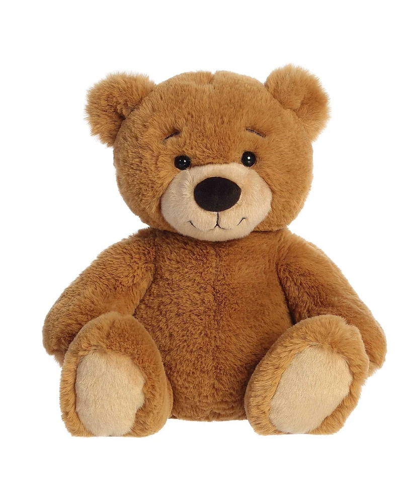 Aurora Large Ginger Bear Snuggly Plush Toy Brown 13"