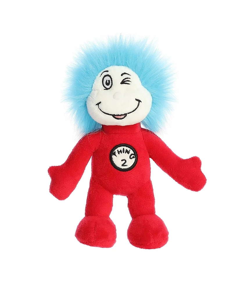 Aurora Small Thing Two Armature Dr. Seuss Whimsical Plush Toy Red 7"