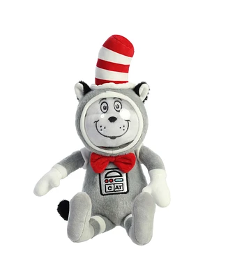 Aurora Large Astronaut Cat In The Hat Dr. Seuss Whimsical Plush Toy Multicolor 15"