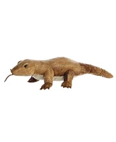 Aurora Large Komodo Dragon Flopsie Adorable Plush Toy Brown 18.5"