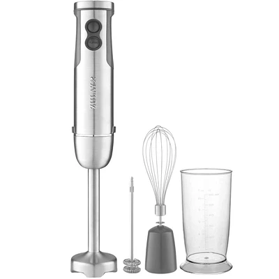 Zulay Kitchen Immersion Blender Set 4pc - Emulsion Mixer