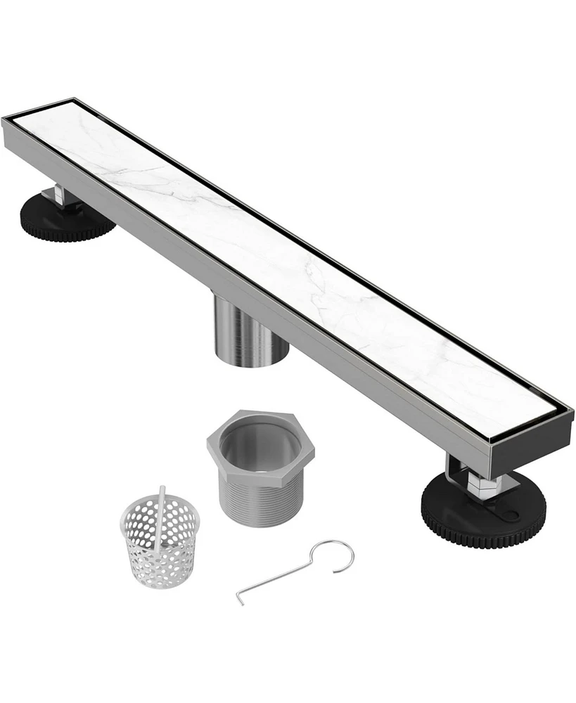 Hydroware Linear Shower Drain - Tile Insert 48 Inches