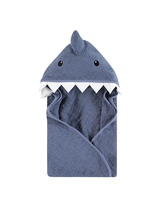 Hudson Baby Unisex Cotton Animal Face Hooded Towel