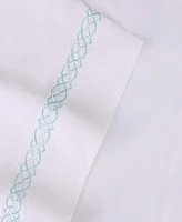 Superior Egyptian Cotton 1000 Thread Count Embroidered Bed Sheet Set