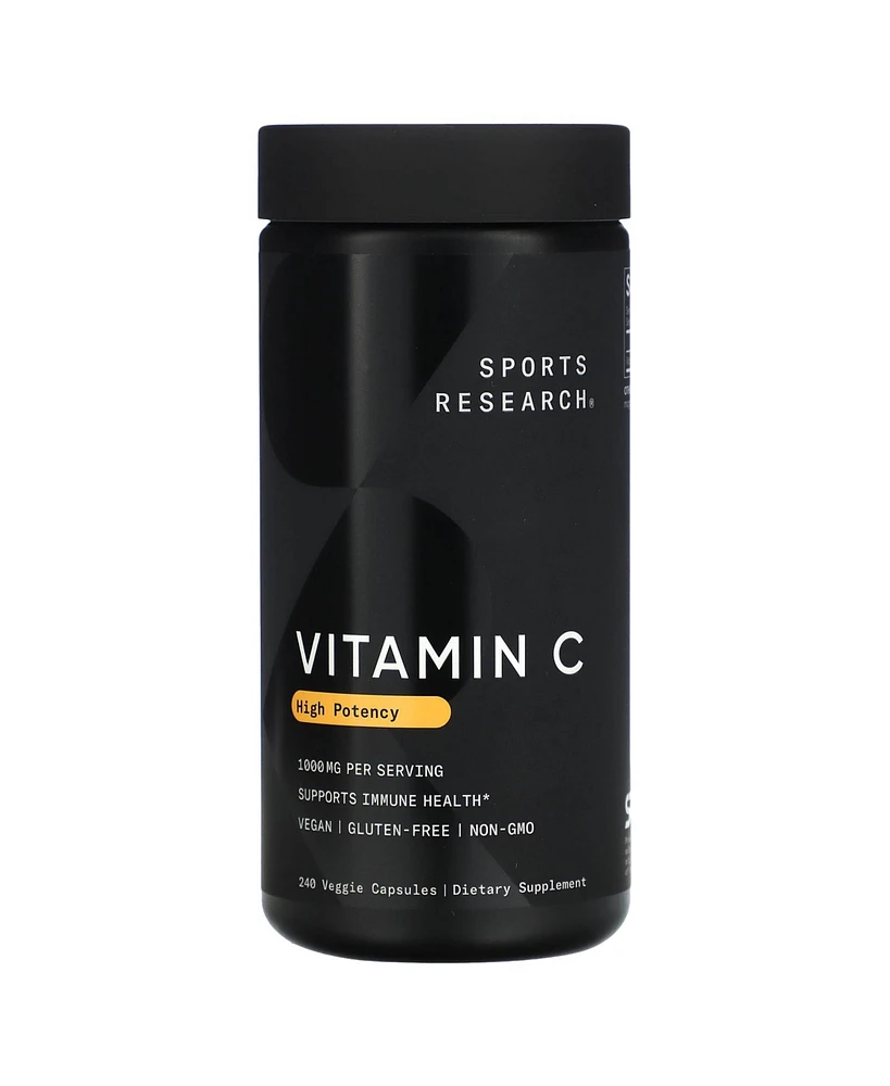 Sports Research High Potency Vitamin C 1 000 mg