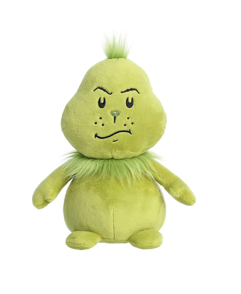 Aurora Medium Pop Art Grinch Dr. Seuss Whimsical Plush Toy Green 9.5"