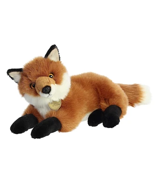 Aurora Large Fox Miyoni Realistic Plush Toy Orange 15"