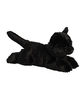 Aurora Small Twilight Cat Mini Flopsie Adorable Plush Toy Black 8"