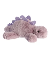 Aurora Medium Stegosaurus Flopsie Adorable Plush Toy Purple 12"