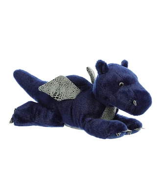 Aurora Medium Sapphire Dragon Flopsie Adorable Plush Toy Blue 12"