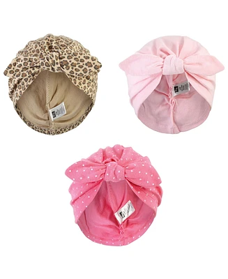 Hudson Baby Girls Turban Cotton Headwraps