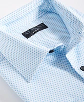 Alfani Men's Nick Geo-Print Dress Shirt, Created for Macy's