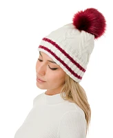 Marcus Adler Knit Pom Varsity Beanie