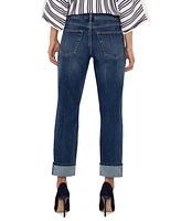 Liverpool Los Angeles Women's Marley Girlfriend Cuffed Jeans