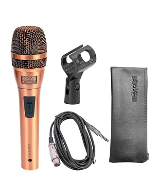 5 Core Mic Karaoke Dynamic Handheld Xlr Microphone for Professional Vocal Recording Live Stage Singing Music Neodymium 1/4 Corded Wired Microfono