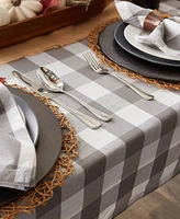 Design Imports Buffalo Check Tablecloth