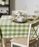 Design Imports Buffalo Check Tablecloth