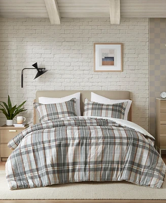 Intelligent Design Blake Plaid 3-Pc. Duvet Cover Set, Full/Queen