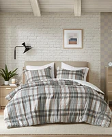 Intelligent Design Blake Plaid 3-Pc. Duvet Cover Set, Full/Queen