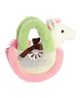 Aurora Small Apple Pony Fancy Pals Fashionable Plush Toy White 8"