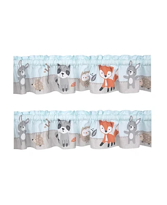 Bedtime Originals Woodland Friends Nursery/Child Window Valance 2-Pack