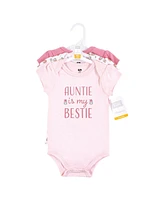 Hudson Baby Baby Girls Cotton Bodysuits