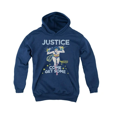 Dc Comics Boys Youth Get Some Pull Over Hoodie / Hooded Sweatshirt