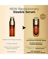 Clarins Double Serum To Firm, Smooth, Boost Radiance & Refine Pores