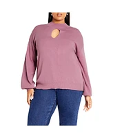 City Chic Women's Evelyn Sweater