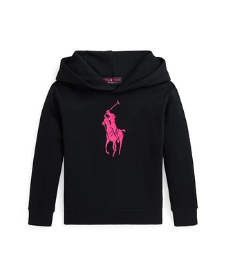 Polo Ralph Lauren Toddler and Little Boys Pink Pony Fleece Hoodie