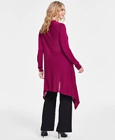 I.n.c. International Concepts Women's Waterfall Cardigan, Created for Macy's