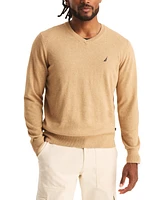 Nautica Men's Navtech Performance Classic-Fit Soft V-Neck Sweater