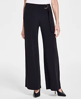 I.n.c. International Concepts Pull-On Flare-Leg Pants, Regular & Petite Sizes, Created for Macy's