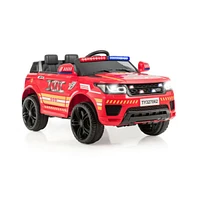 Slickblue Kids 12 V Battery Powered Electric Ride on Car-Red