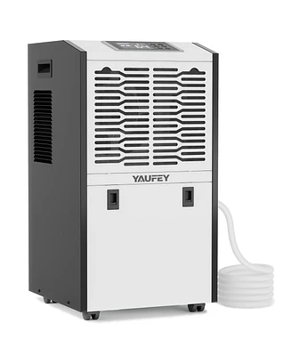 Waykar Yaufey Large Commercial 155 Pints Dehumidifier for Spaces up to 8,000 Sq. Ft