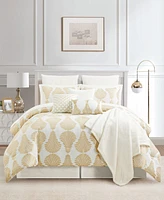 Sunham Fan Damask 14-Pc. Comforter Set