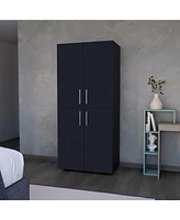 Fm Furniture Hazel Armoire in melamine with 2 doors