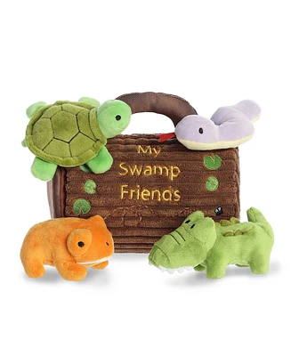 ebba Small My Swamp Friends Baby Talk Engaging Baby Plush Toy Multicolor 7"