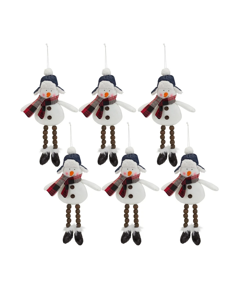 Slickblue Festive Snowman Ornament Set: Perfect Holiday Decor Accent