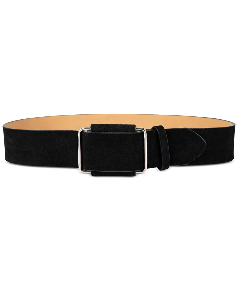 Calvin Klein Modern Slider Buckle Suede Leather Belt