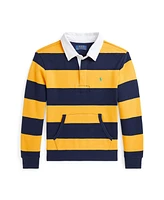 Polo Ralph Lauren Big BoysStriped Fleece Rugby Sweatshirt