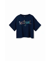 Desigual Girls Girls's Multicolour logo T-shirt