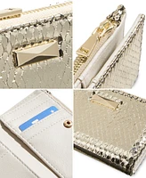 I.n.c. International Concepts Ashlinn Metallic Snake Wallet, Created for Macy's