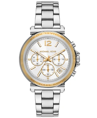 Michael Kors Women's Maren Chronograph Stainless Steel Watch 40mm