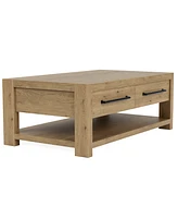 Furniture Davie 48" Rectangle Wood Coffee Table