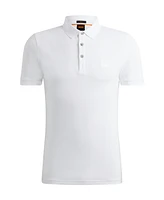 Boss Men's Slim-Fit Logo Patch Polo Shirt